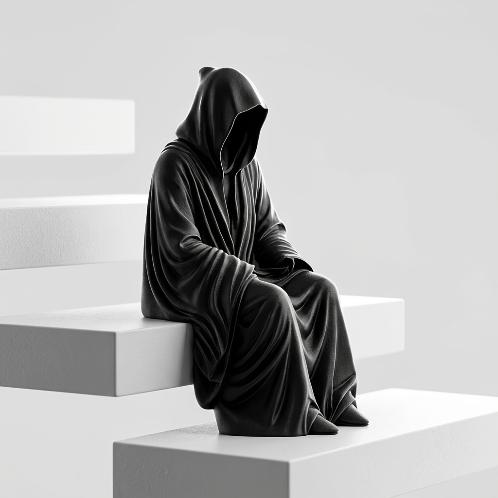 3D Printed Grim Reaper Bookend - Aesthetic Bookend ulasan dan harga