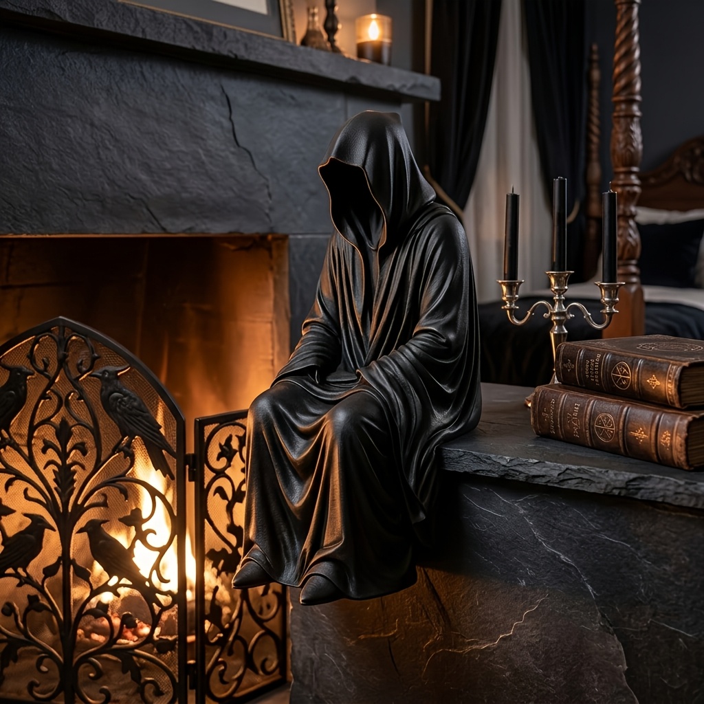 3D Printed Grim Reaper Bookend - Aesthetic Bookend ulasan dan harga