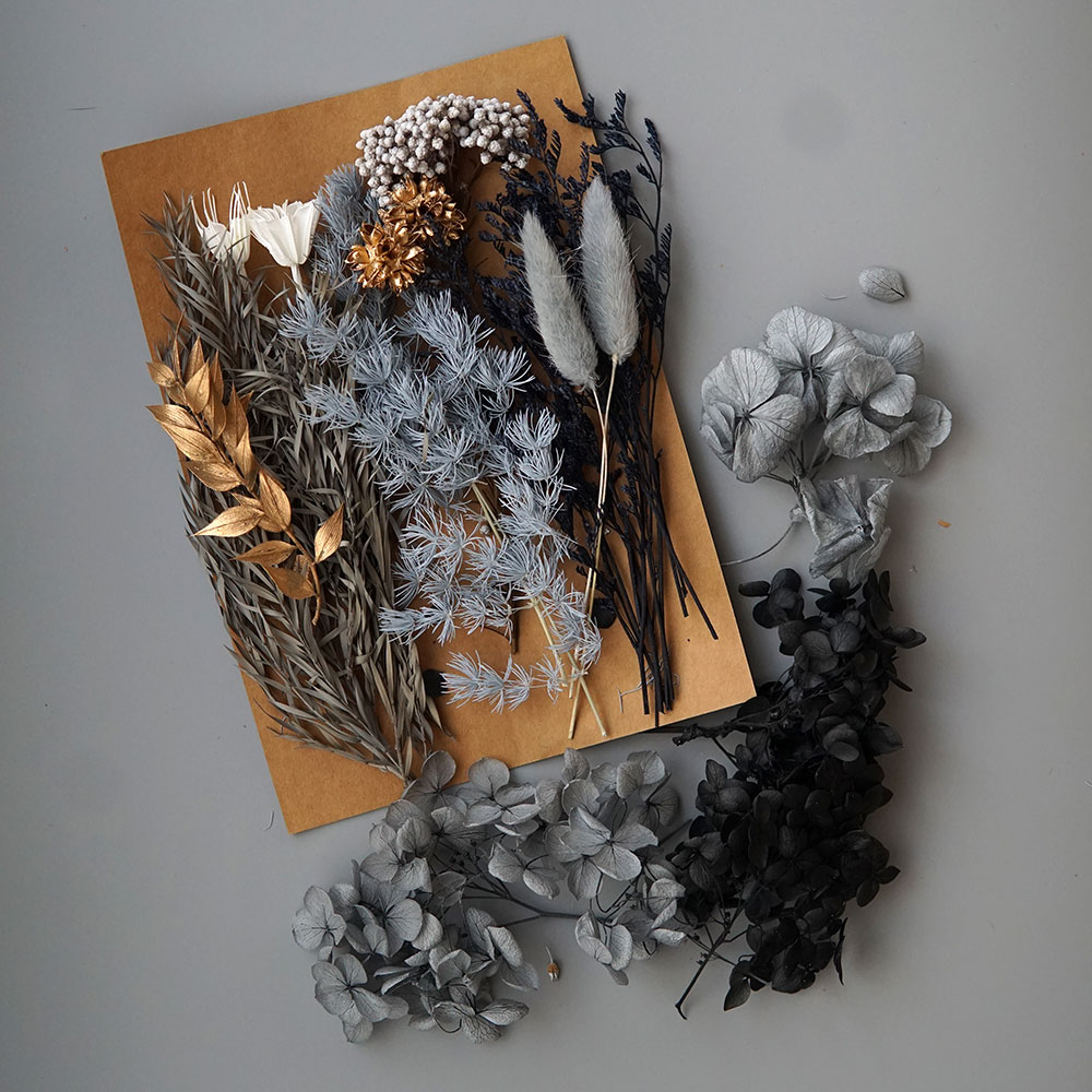 1 Pack Artificial Plants Dried - Dried Flower Bouquet ulasan dan harga