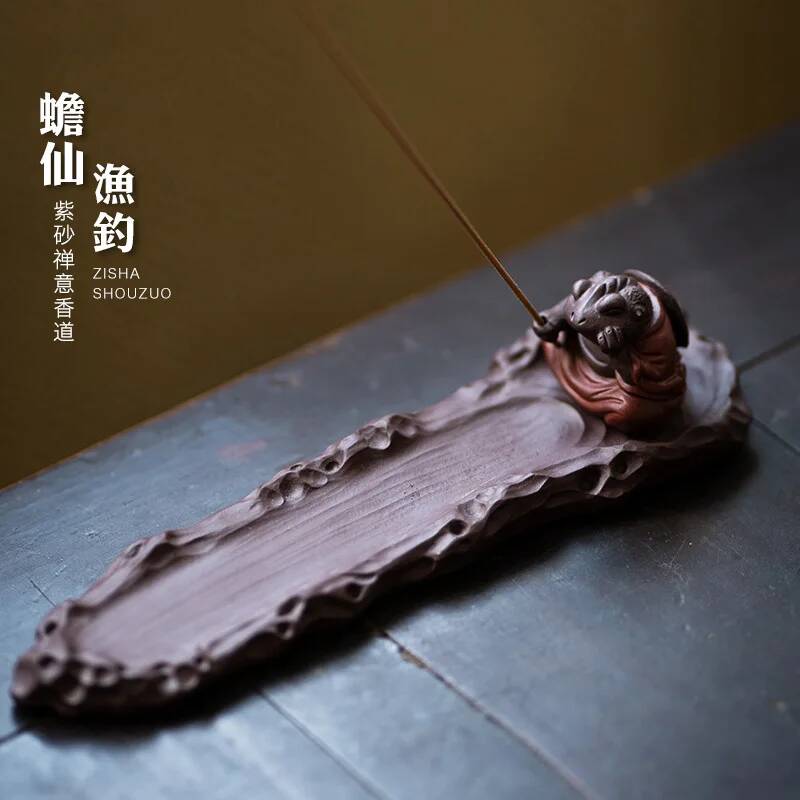 Mini Tea Pet Immortal Golden I - Incense Stick Holder ulasan dan harga