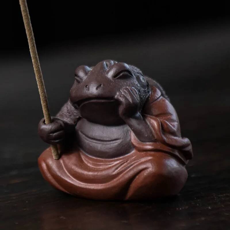 Mini Tea Pet Immortal Golden I - Incense Stick Holder ulasan dan harga