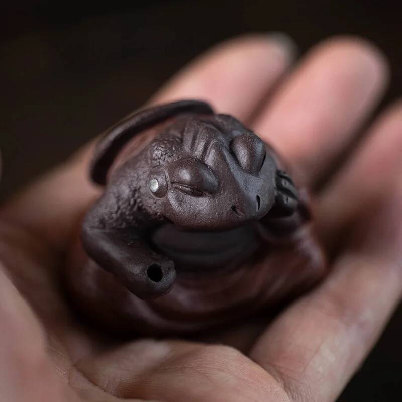 Mini Tea Pet Immortal Golden I - Incense Stick Holder ulasan dan harga