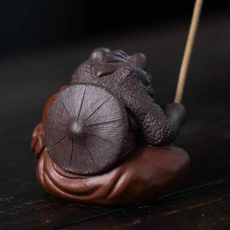 Mini Tea Pet Immortal Golden I - Incense Stick Holder ulasan dan harga