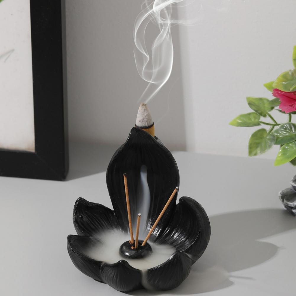 Lotus Incense Holder Resin Lot - Incense Stick Holder ulasan dan harga