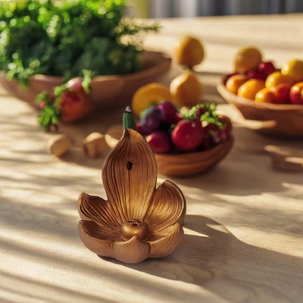 Lotus Incense Holder Resin Lot - Incense Stick Holder ulasan dan harga