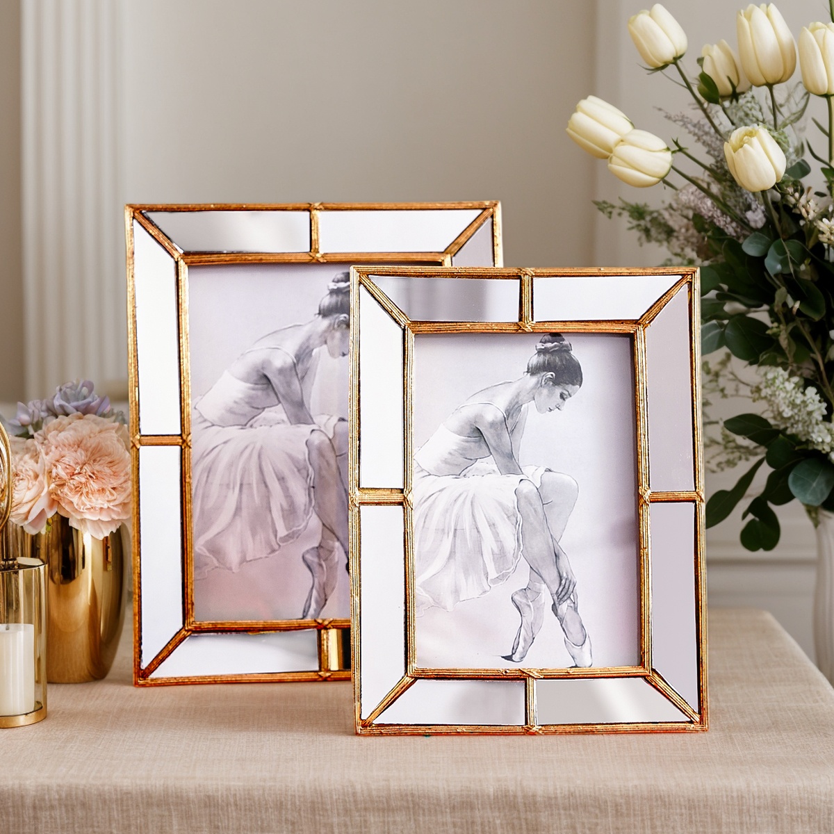 1PC, A Photo Frame with a Simp - Bamboo Photo Frame ulasan dan harga