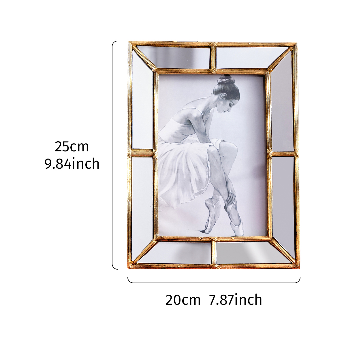 1PC, A Photo Frame with a Simp - Bamboo Photo Frame ulasan dan harga