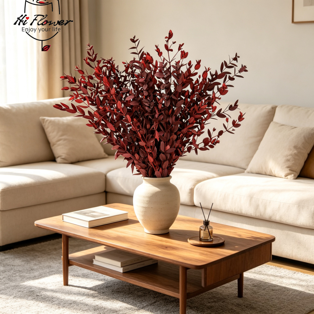 Natural Dried Flowers Eucalypt - Dried Flower Bouquet ulasan dan harga