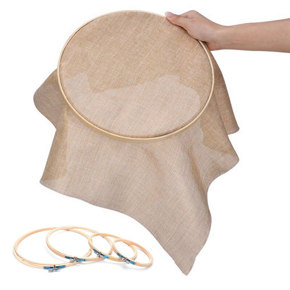 8/10/13/15/18/30cm DIY Needlec - Bamboo Photo Frame ulasan dan harga