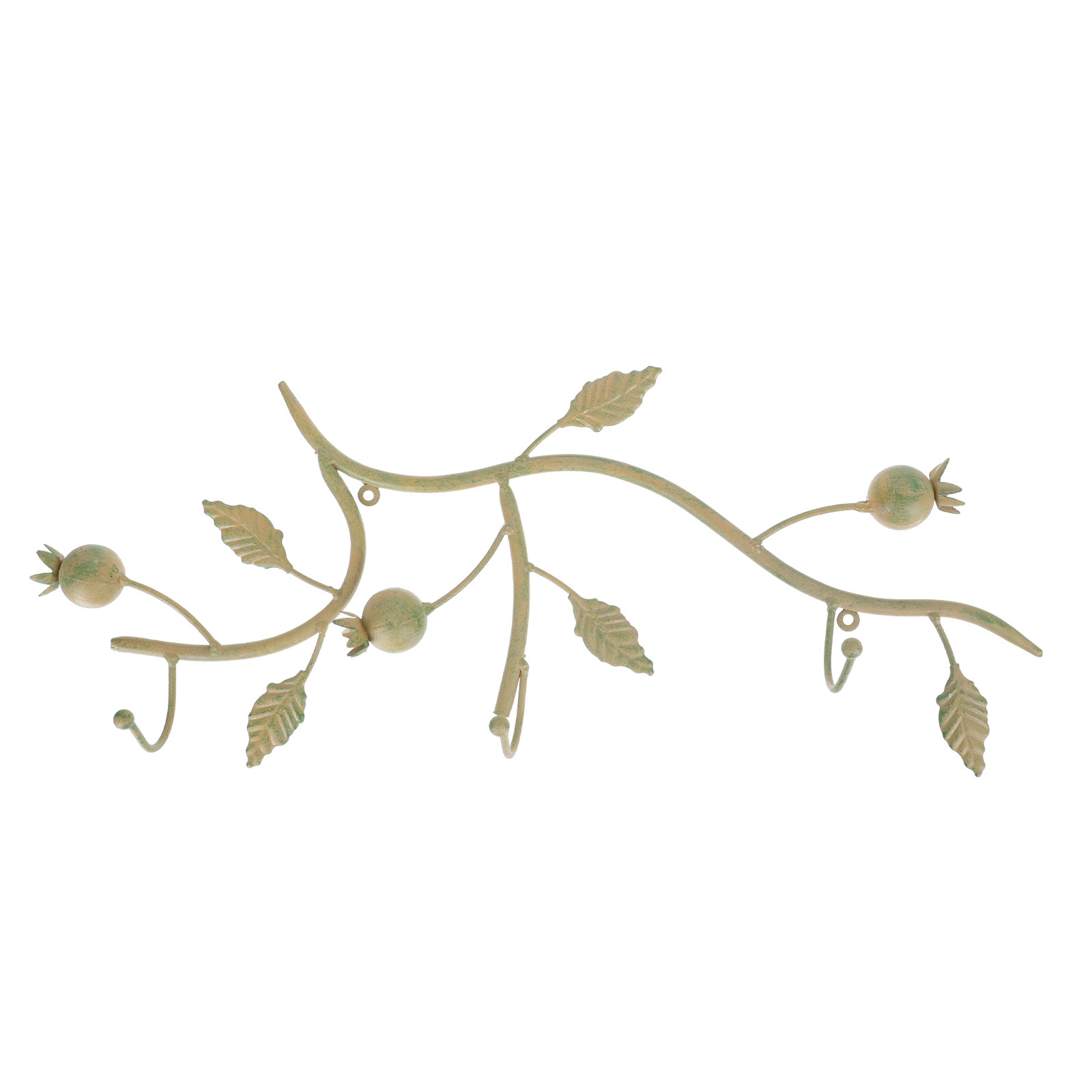 1Pcs Iron Wall Hook Rustic Vin - Home Decor Organizer ulasan dan harga