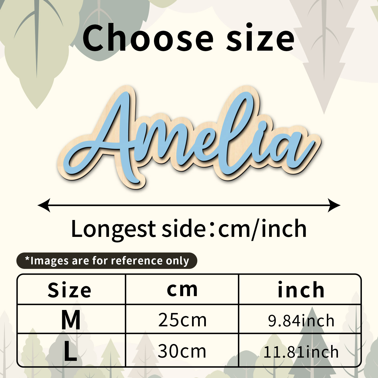 1pc Customized Wooden Name Dec - Home Decor Pinterest ulasan dan harga