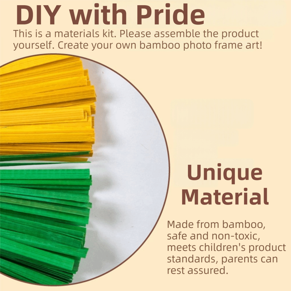 Retro Mid-Autumn Festival Gift - Bamboo Photo Frame ulasan dan harga