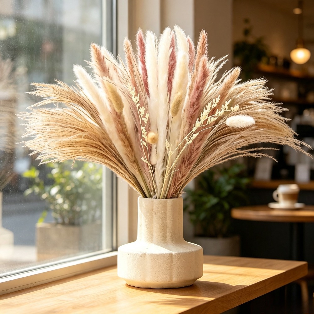 Dried flower bouquets, suitabl - Dried Flower Bouquet ulasan dan harga