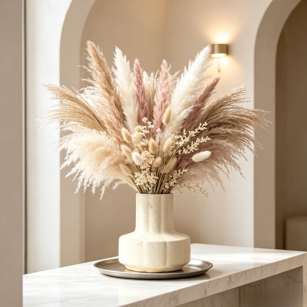 Dried flower bouquets, suitabl - Dried Flower Bouquet ulasan dan harga