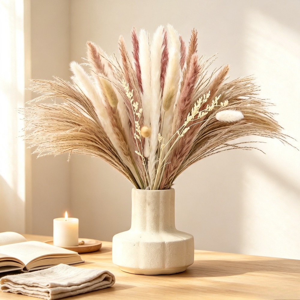 Dried flower bouquets, suitabl - Dried Flower Bouquet ulasan dan harga