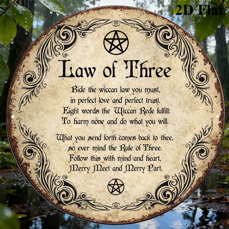 CIFBUY Vintage Wicca Triple Go - Home Decor In ulasan dan harga