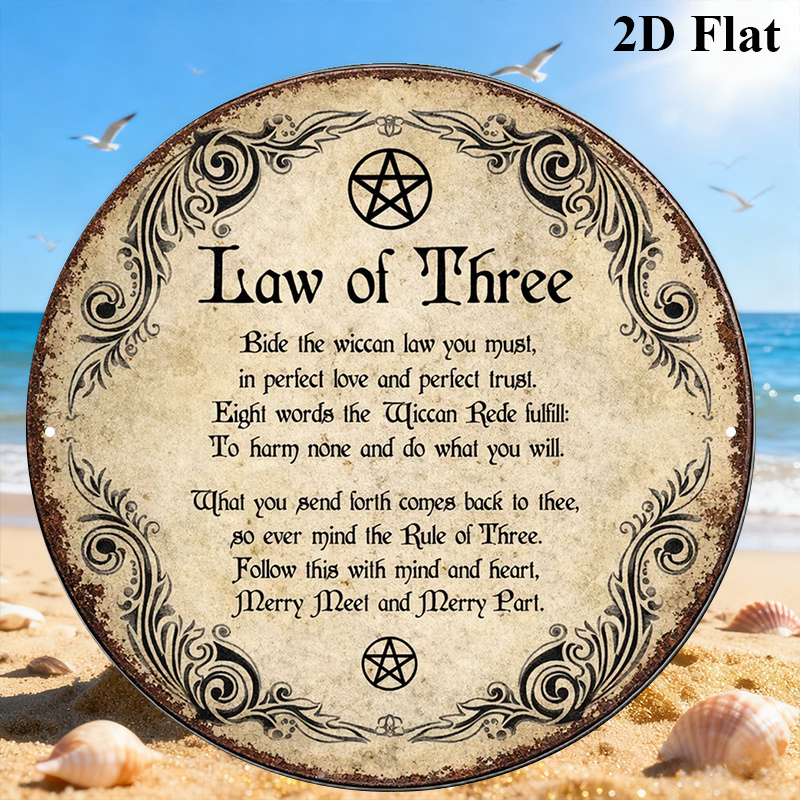 CIFBUY Vintage Wicca Triple Go - Home Decor In ulasan dan harga