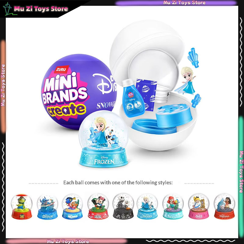 Genuine Zuru Disney Snow Globe - Home Decor Disney ulasan dan harga