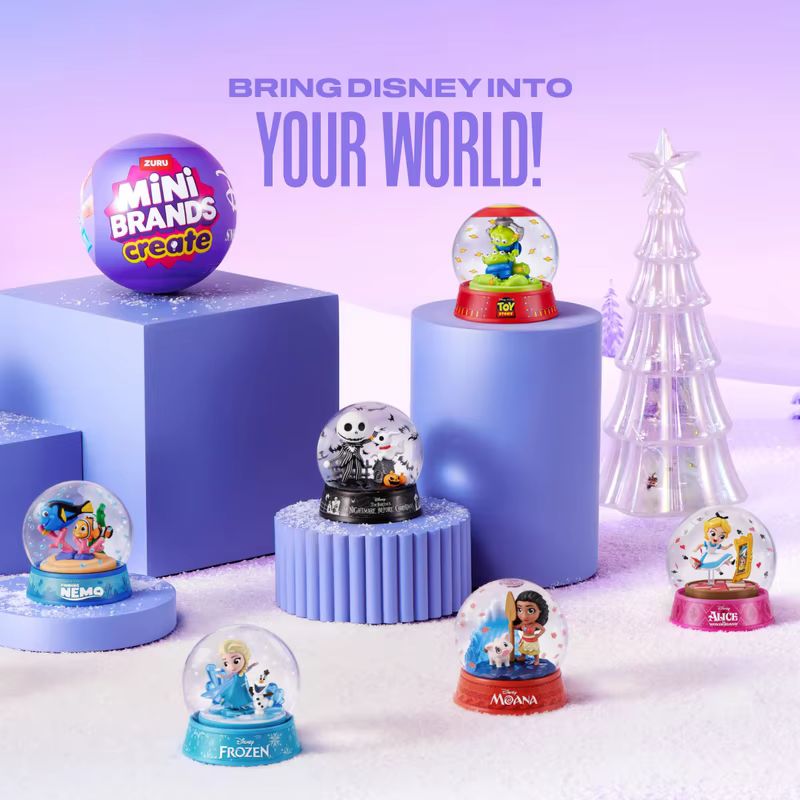 Genuine Zuru Disney Snow Globe - Home Decor Disney ulasan dan harga
